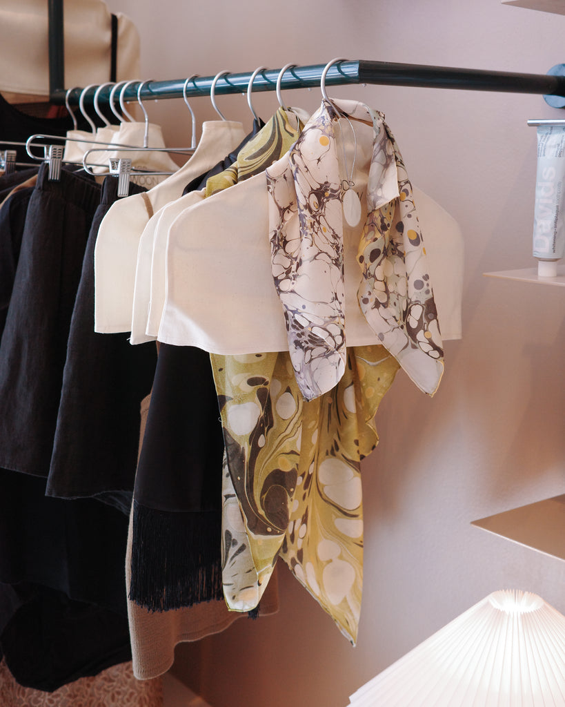 Ripple Silk Scarf