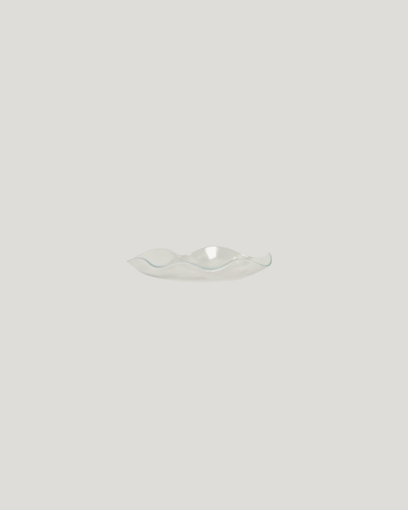Opal glass Petal Plate by Sophie Lou Jacobsen