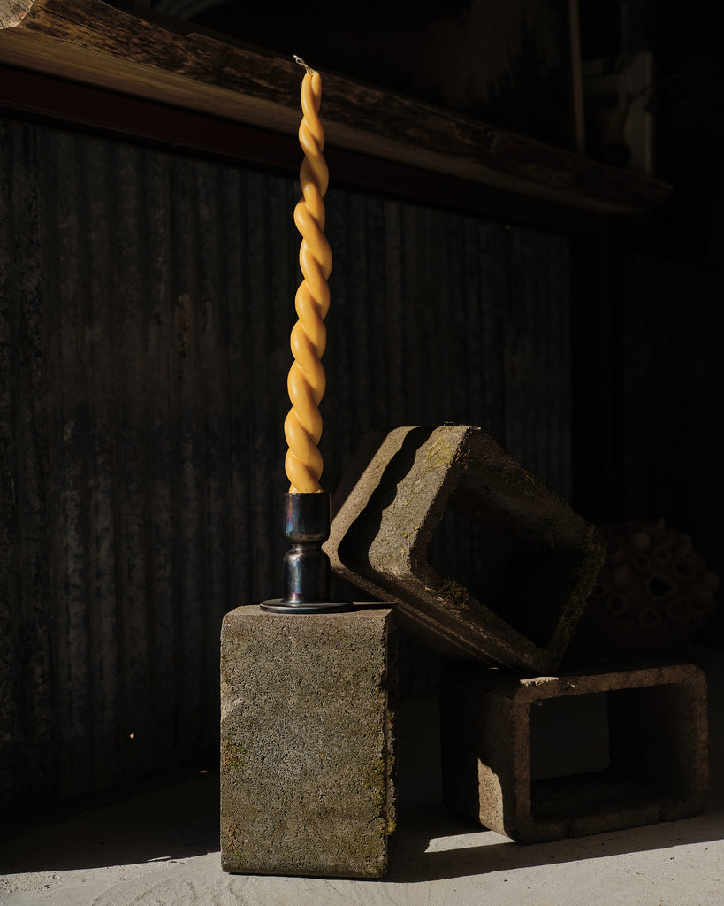 Colossal Collepino Candle + Urbino Candlestick