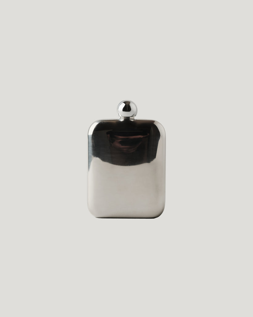 Stainless steel mirror flask
