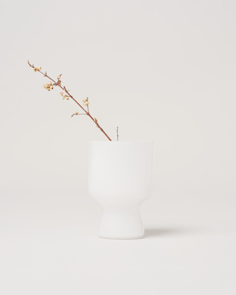 Opaque Glass Vase