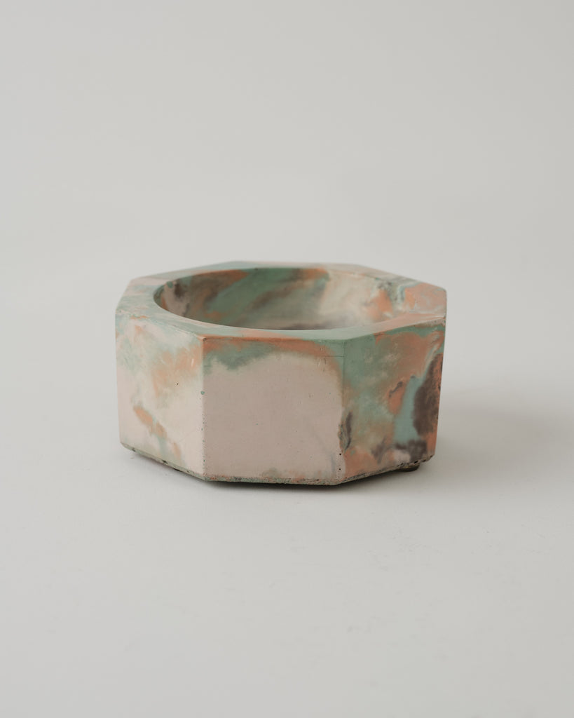 Concrete Cat Pastel Concrete Bowl