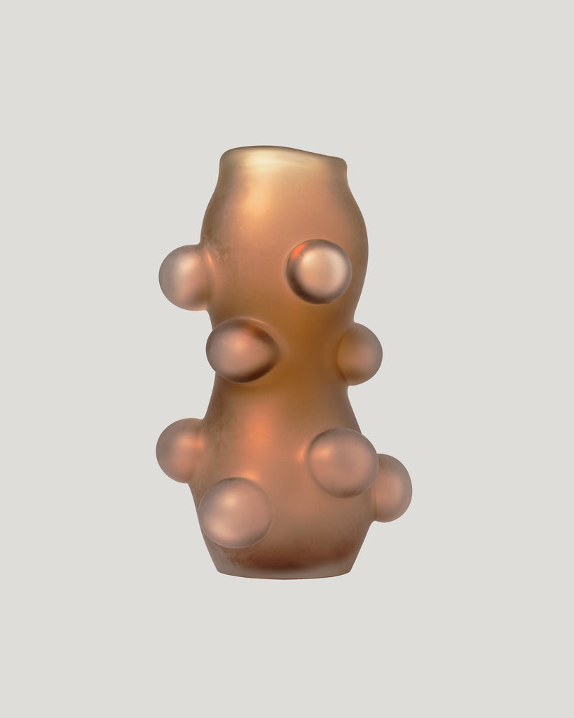 Bubbled Lamp, Amber