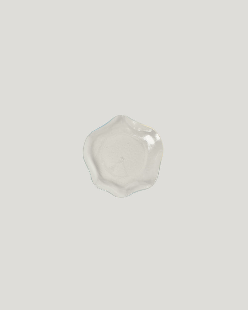 Small Petal Plate, Opal