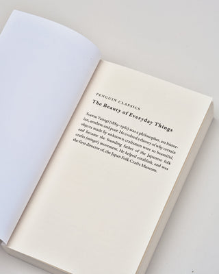 The Beauty of Everyday Things by Soetsu Yanagi