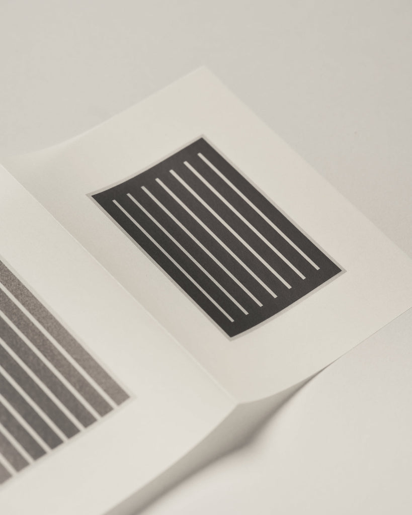 Original opening invitation card for Donald Judd