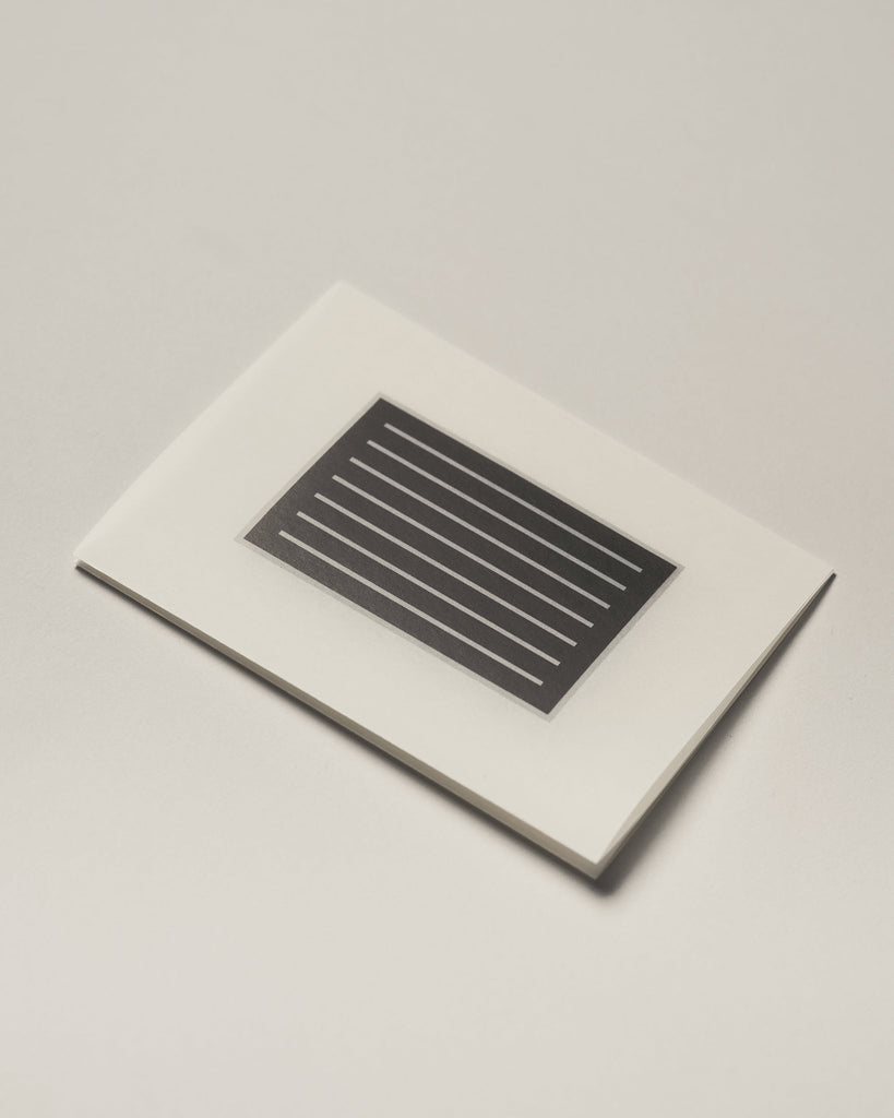 Original opening invitation card for Donald Judd