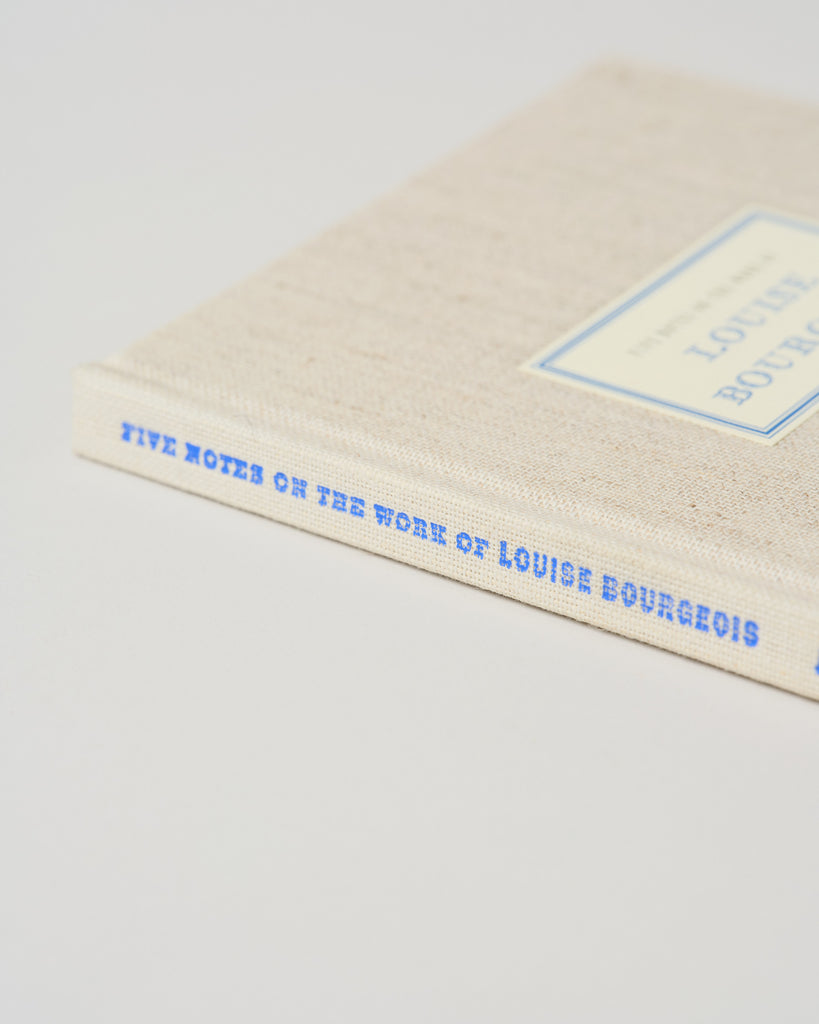 Five notes on the works of Louse Bourgeois
