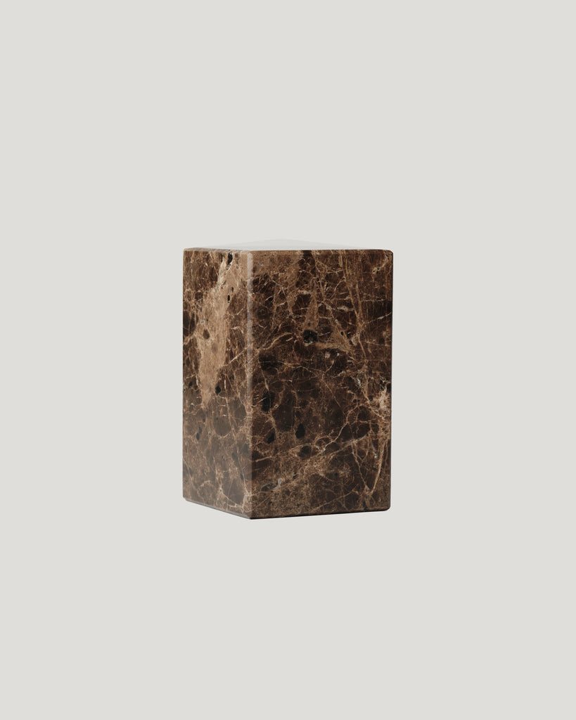 Marble Asymmetric Book Ends