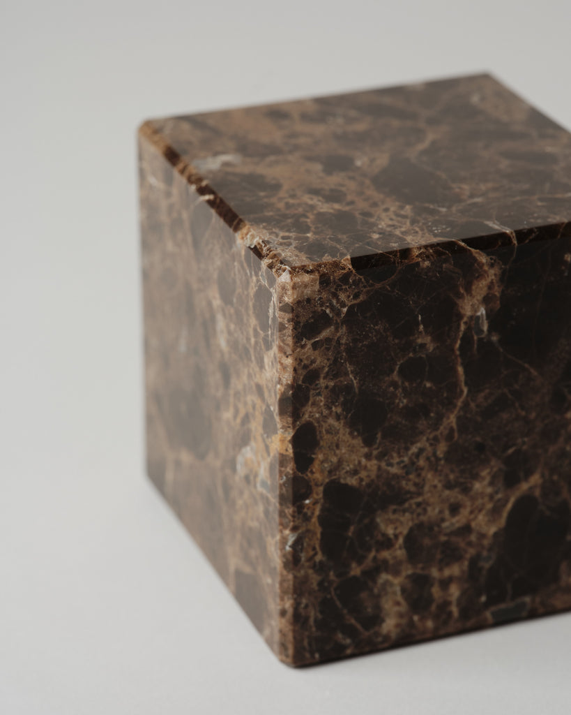Marble Asymmetric Book Ends