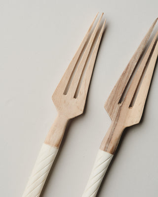 Wooden Fork Set