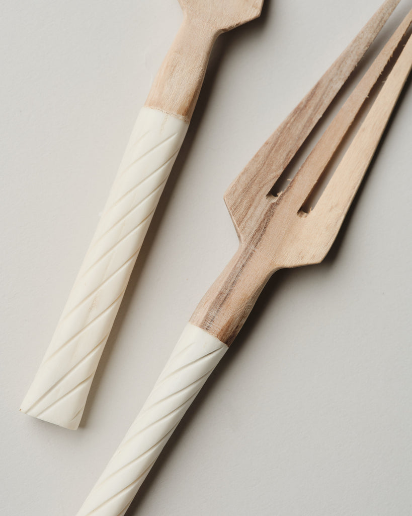 Wooden Fork Set