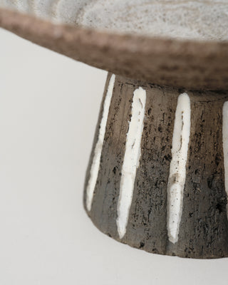 Raised Striped Bowl