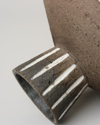 Raised Striped Bowl