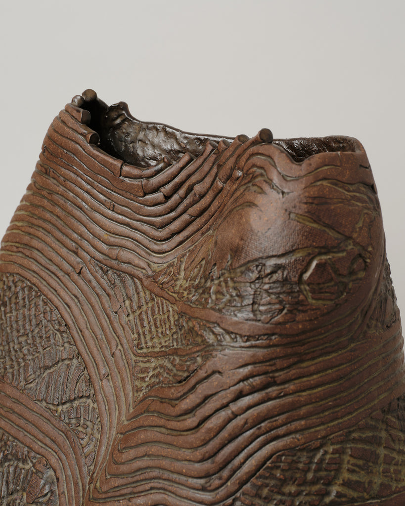 Hand Built Coil Large Vase