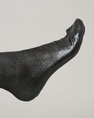 Iridescent Ribbed Sock