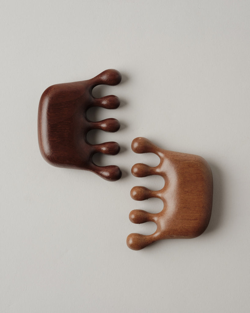 Natural Sandalwood Scalp Massager