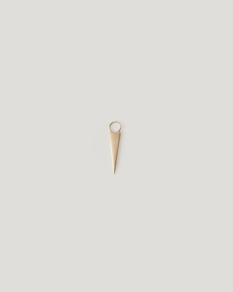 Spike Earring Charm 9k Gold
