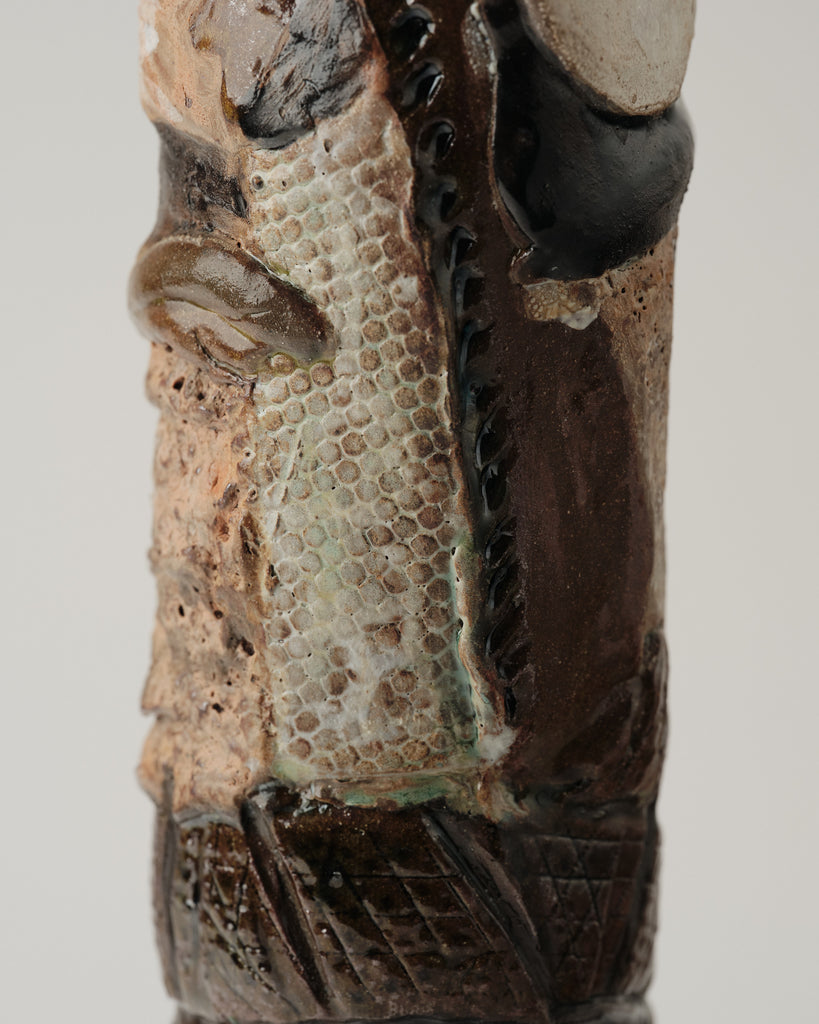 Brutalist Pottery Vase