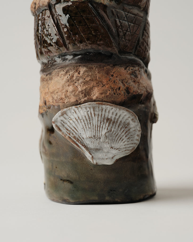 Brutalist Pottery Vase