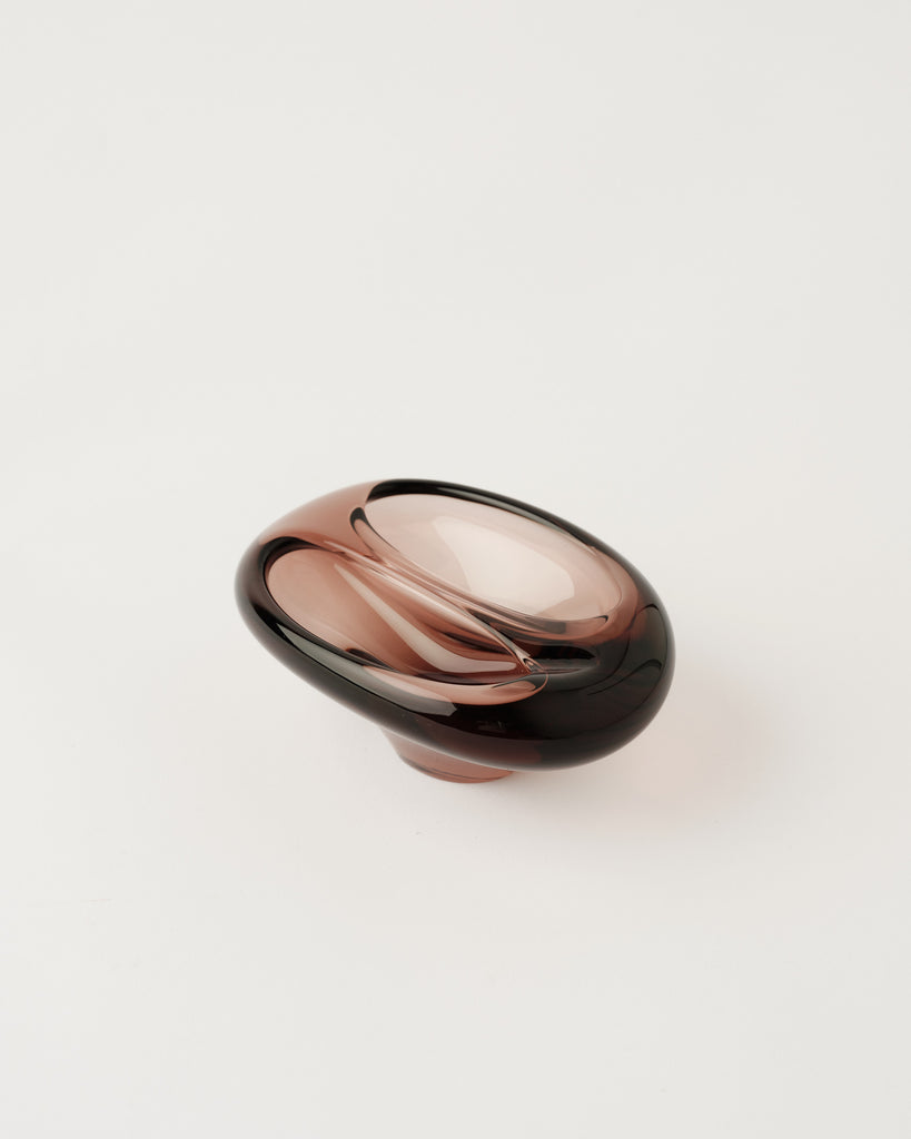 Vintage Czech Glass Ashtray