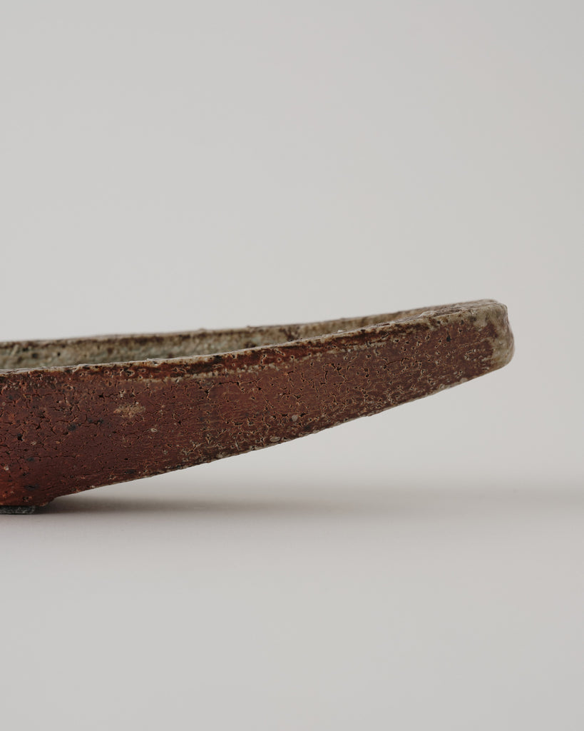 Vintage Woodfired Stoneware Dish