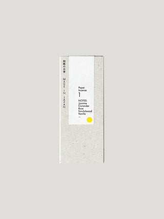 Washi Paper Incense Strips: Floral Warmth