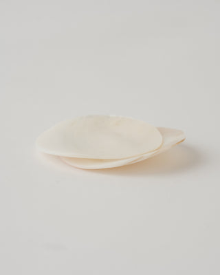 Handcrafted mother of pearl caviar dish