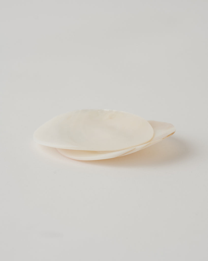 Handcrafted mother of pearl caviar dish