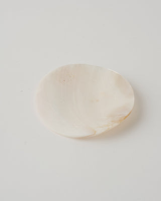 Natural mother of pearl shell caviar plate