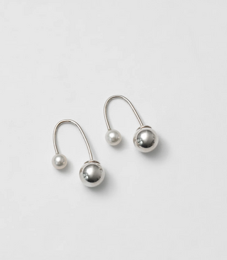 Beatrice Pearl and Drop Earrings