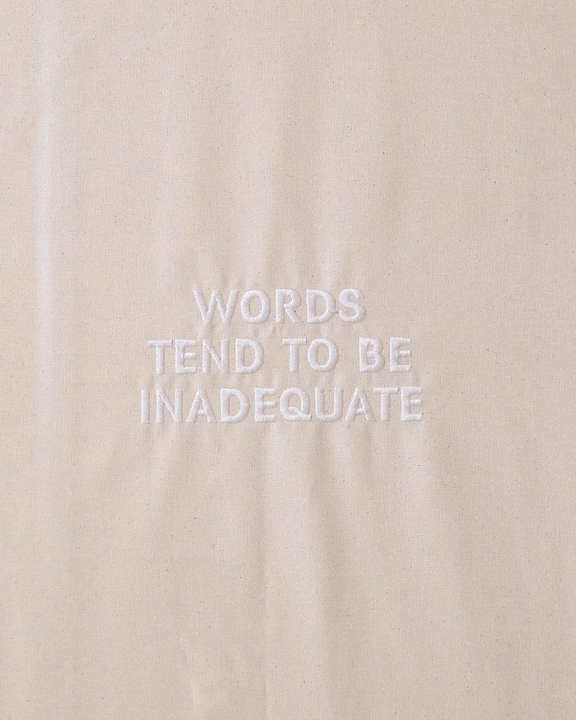 Words tend to be inadequate, Jenny Holzer