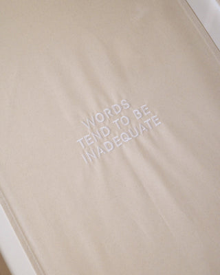 Words tend to be inadequate, Jenny Holzer