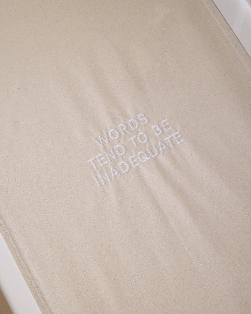 Words tend to be inadequate, Jenny Holzer