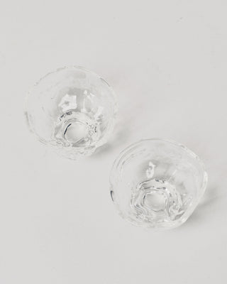 irregular handmade glass vessel