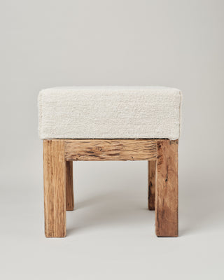 Upholstered Square Stool