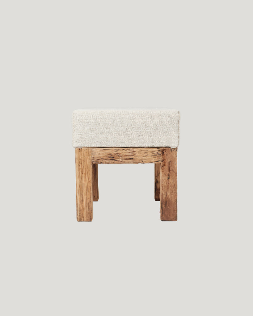 Upholstered Square Stool