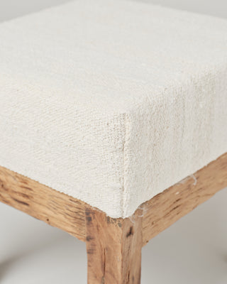 Upholstered Square Stool