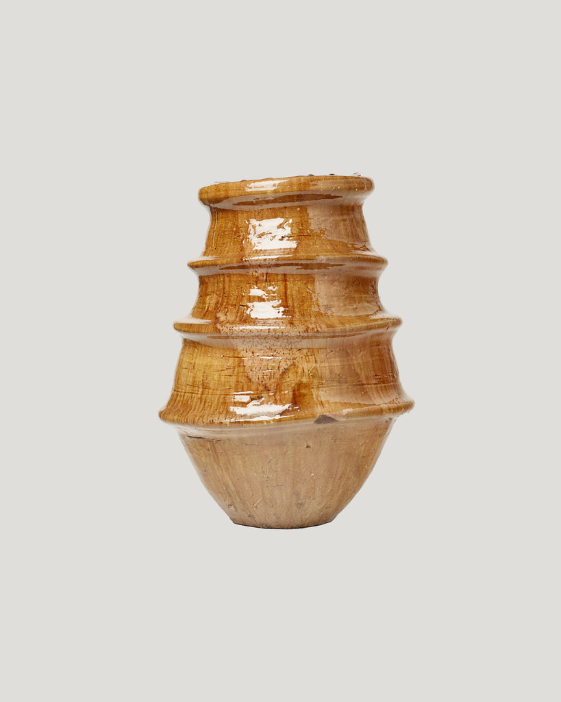 Amber Pottery Vase