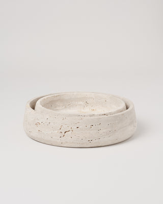 Travertine Decorative Bowl, Small