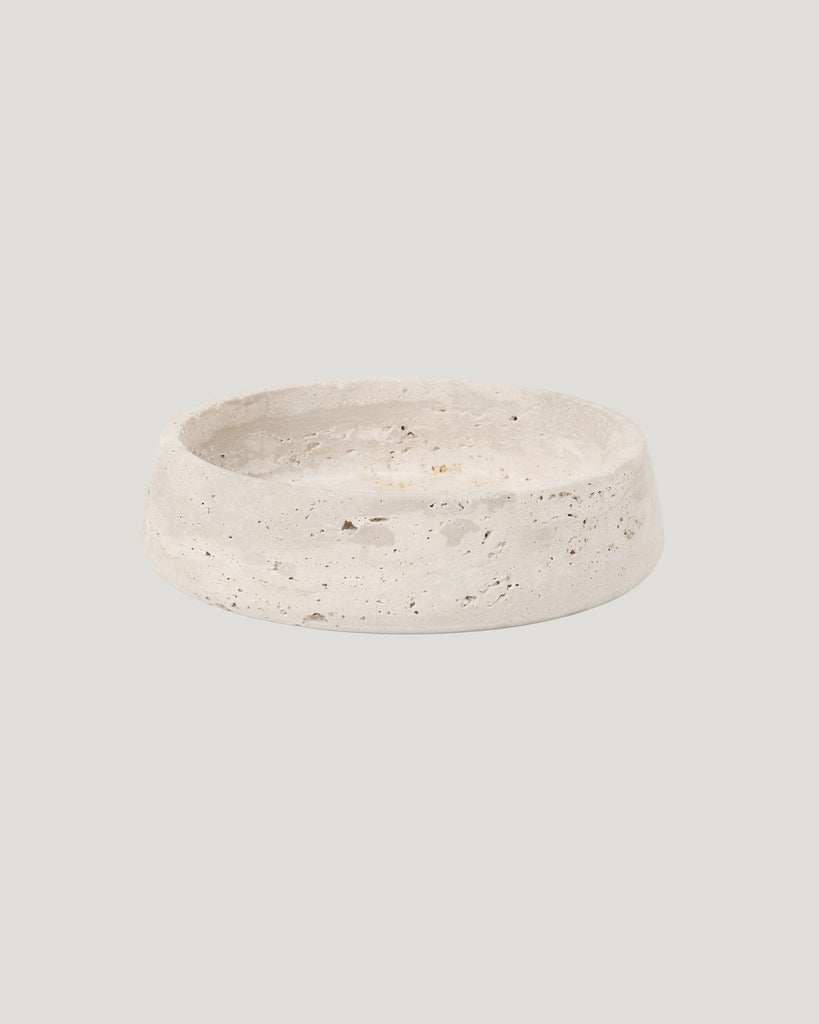 Travertine Decorative Bowl, Small