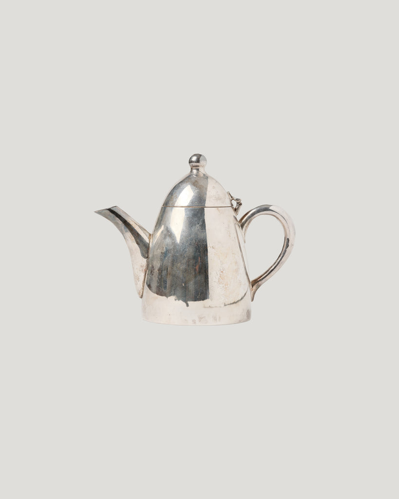 Silver Deco Coffee Pot