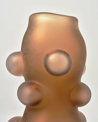 Bubbled Lamp, Amber