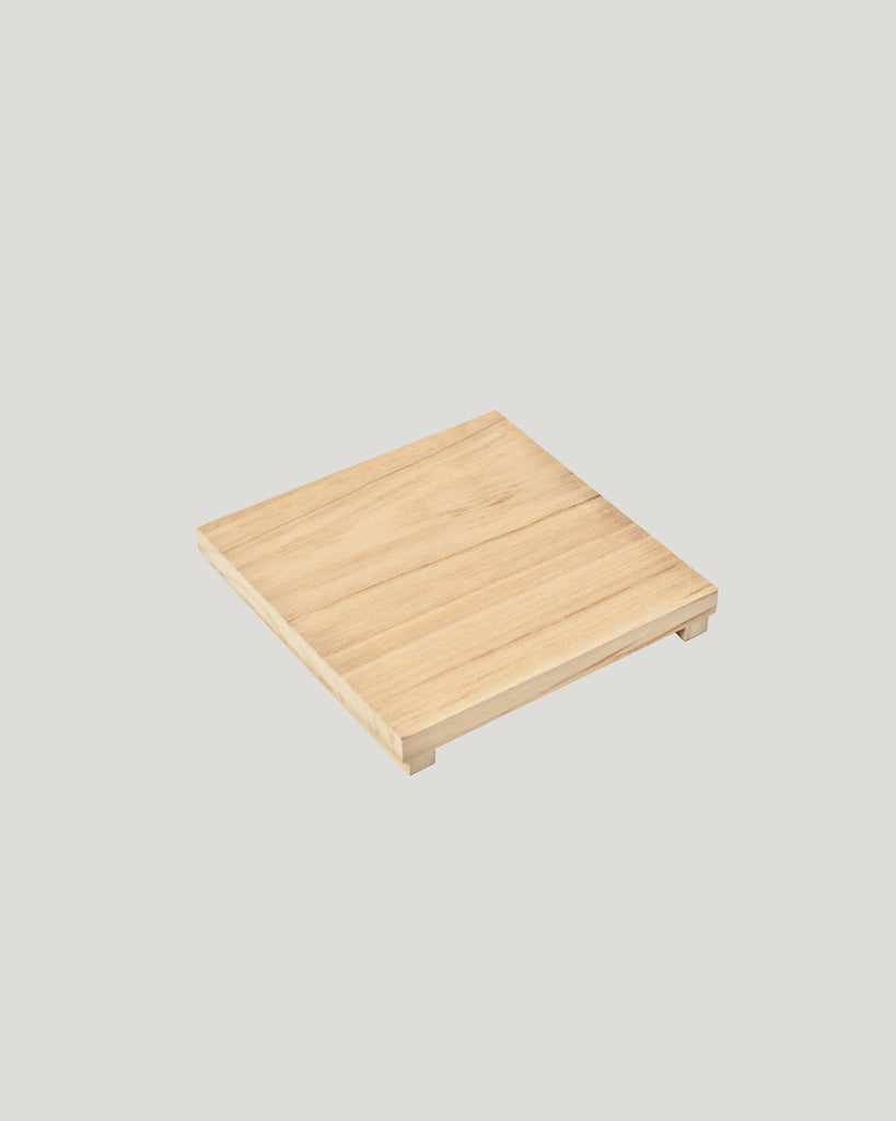 Wood Square Stand