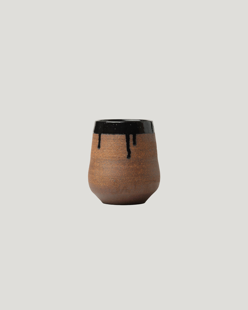 Black Rimmed Vase