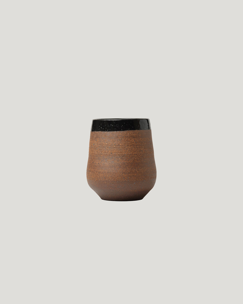 Black Rimmed Vase