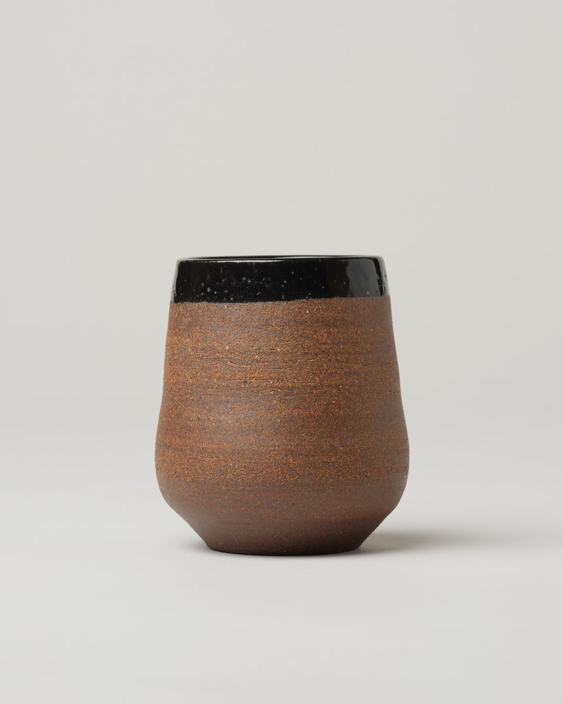 Black Rimmed Vase