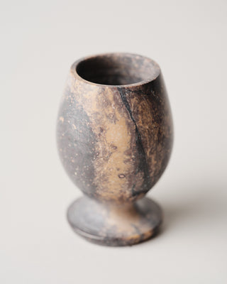 Brown Soapstone Cup