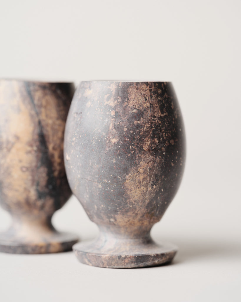 Brown Soapstone Cup