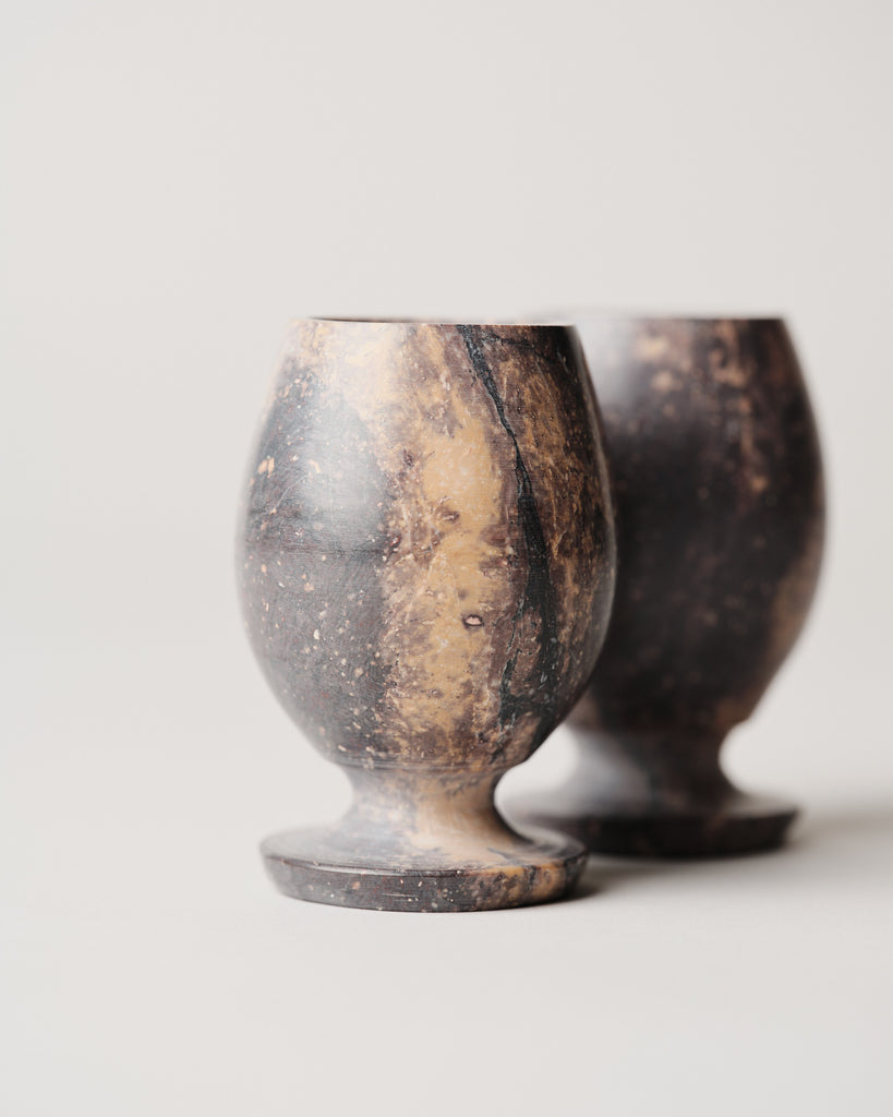 Brown Soapstone Cup